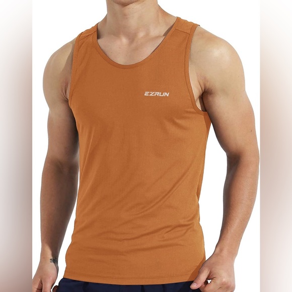Men's Quick Dry Sport Tank Top for Bodybuilding, Running,Fitness Training - Picture 1 of 5